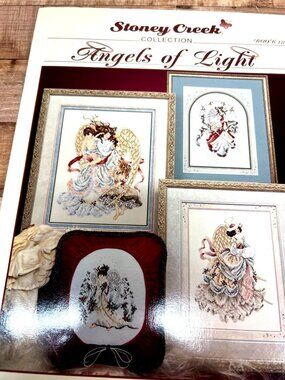 Stoney Creek Angels Of Light Cross-Stitch Pattern Book 127 Angelic Designs